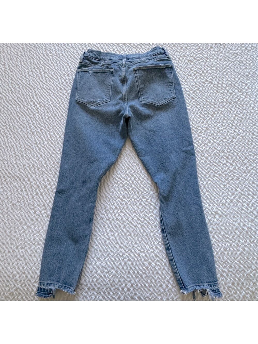 FRAME Le High Skinny Crop Jeans, Clarin, Rips Size 27 - Picture 4 of 16
